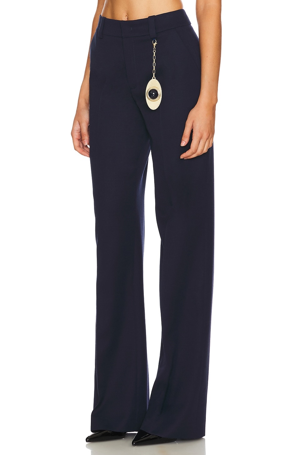Chain Plate Straight Leg Trouser - 3
