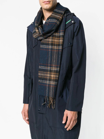 Barbour checked scarf outlook