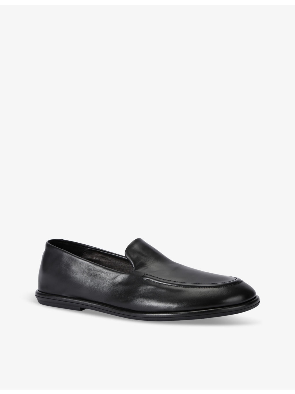 Mienne 101 round-toe leather loafers - 3