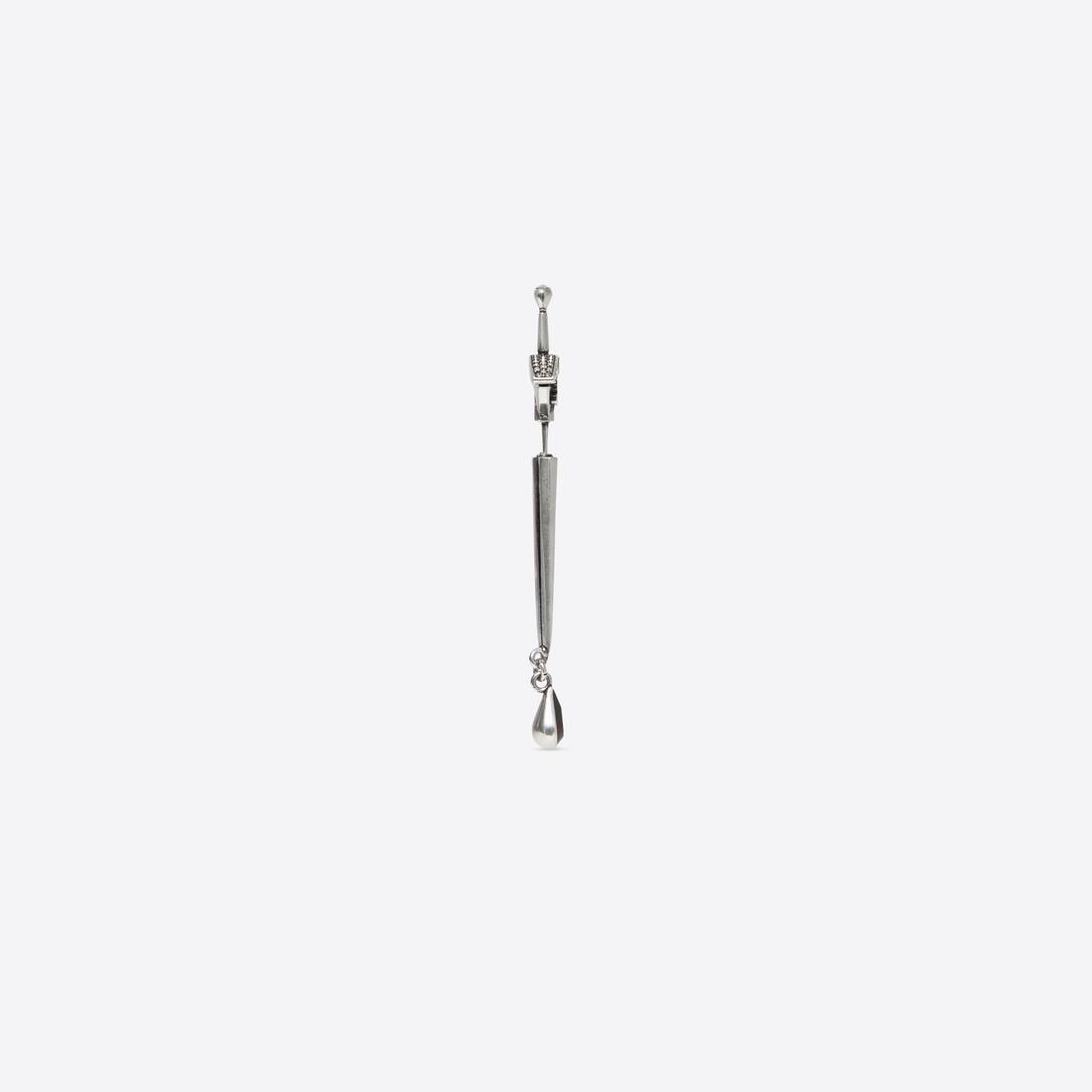 Sword Earring in Silver - 3