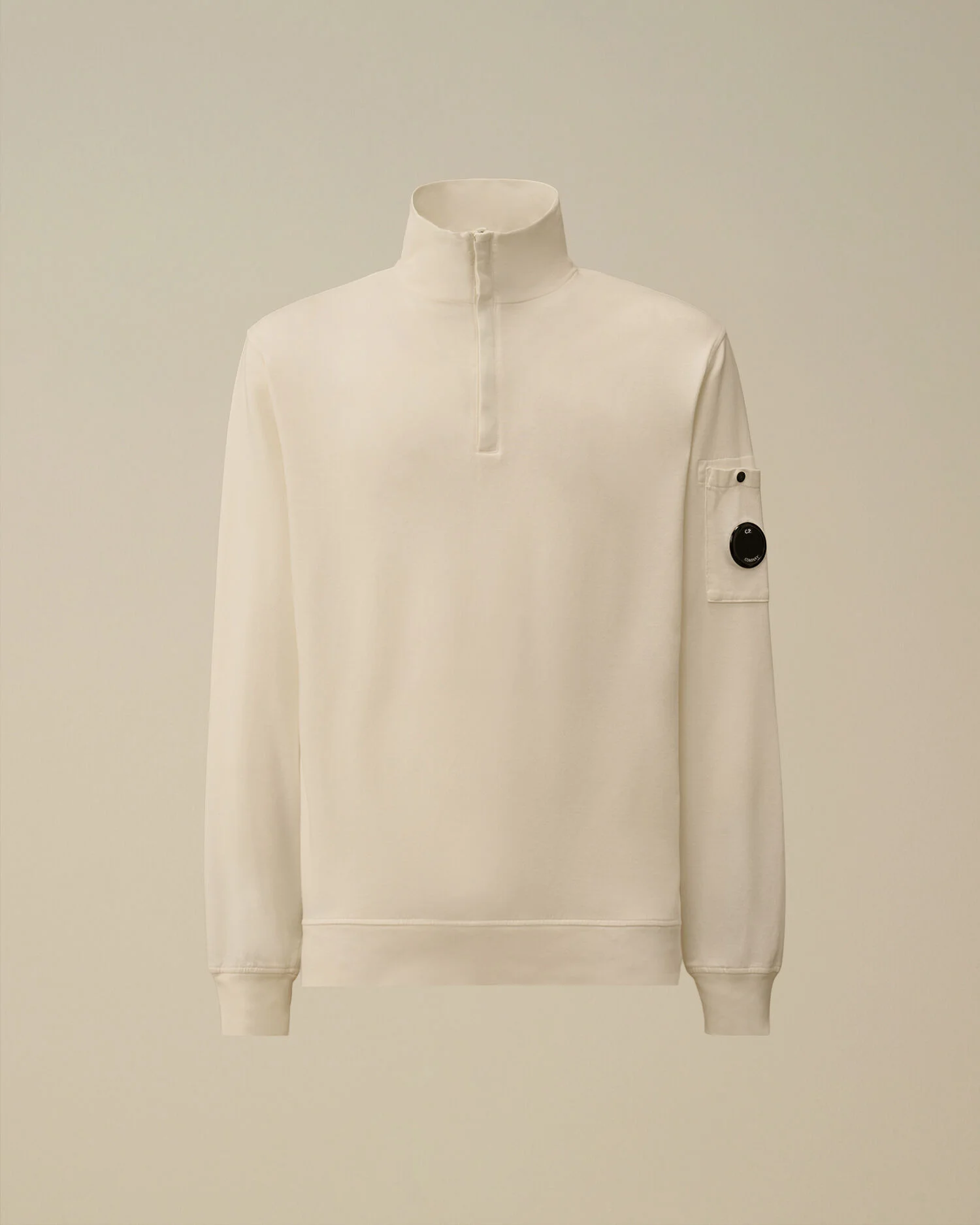 Light Fleece Half Zip Sweatshirt - 1