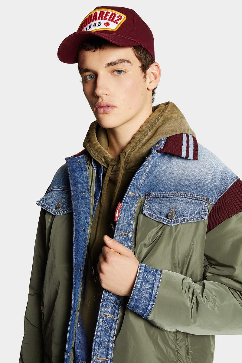 VARSITY DENIM JACKET - 5