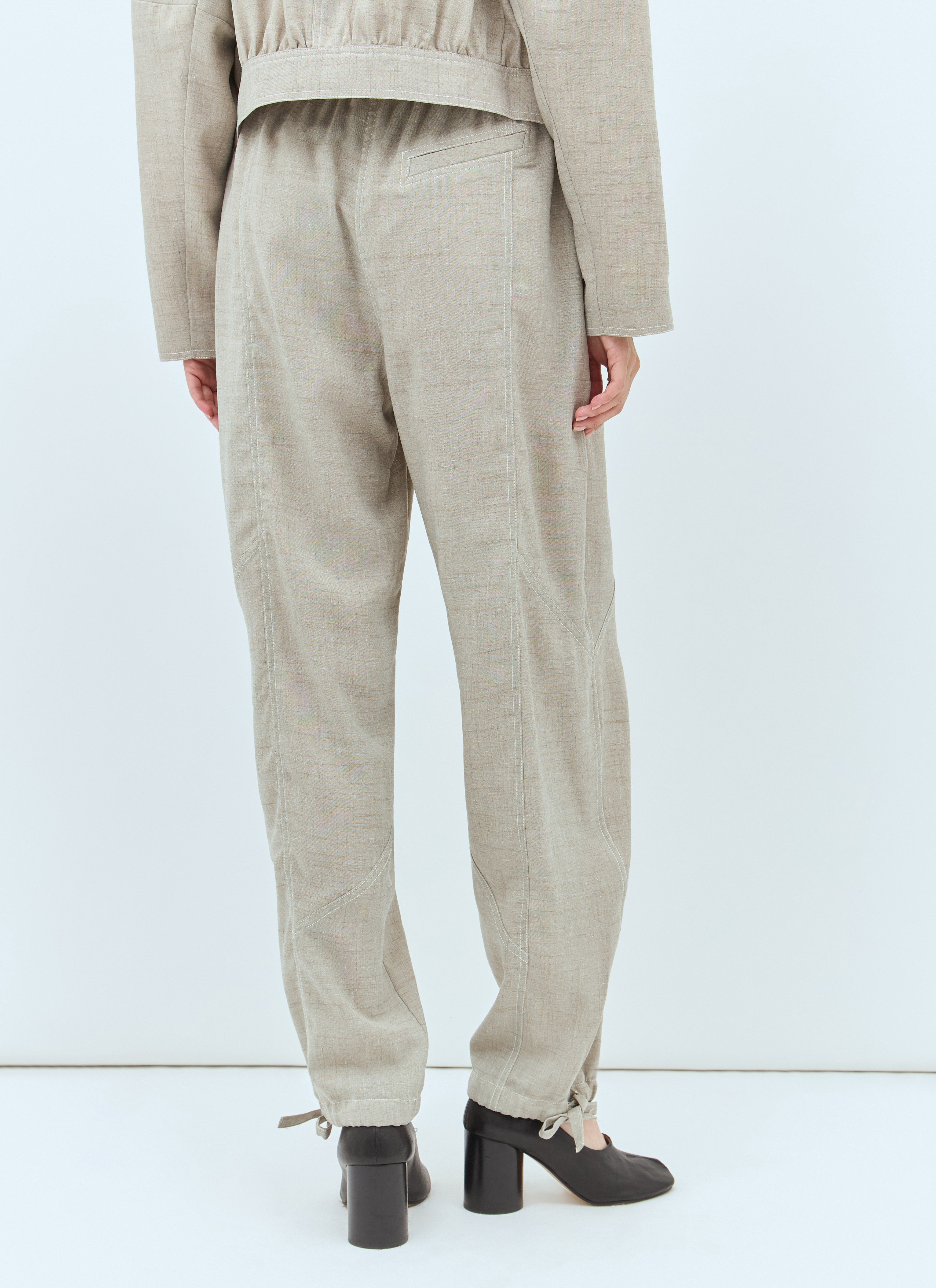 Ganni Women Melange Suiting Pants - 5