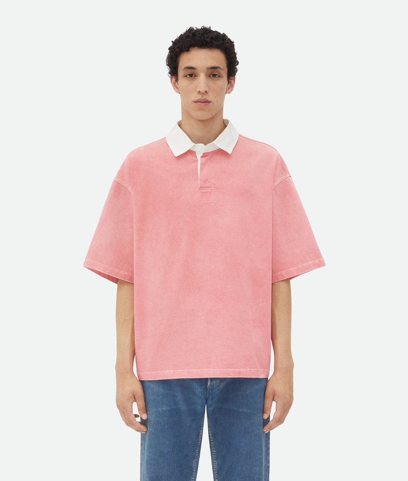 Washed Out Jersey Polo 1