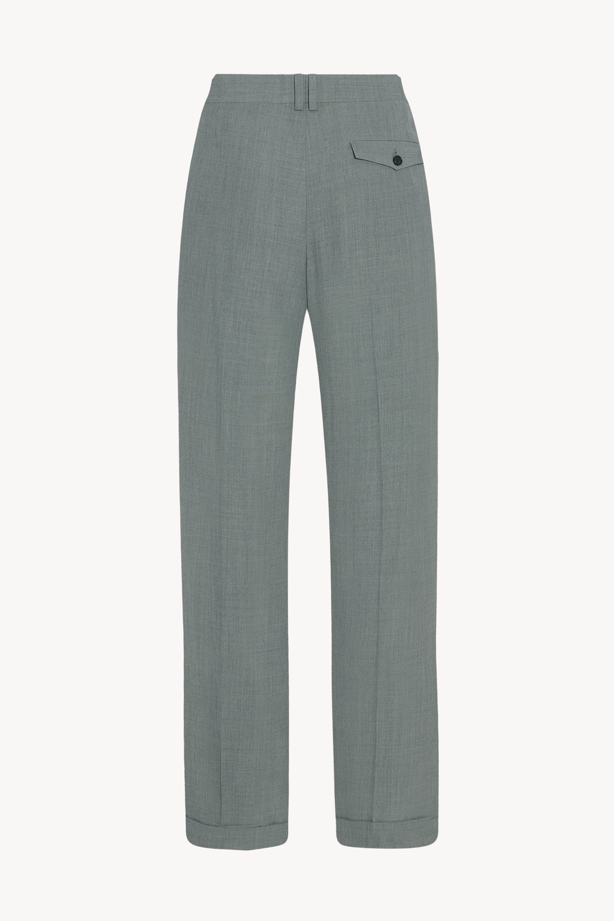Everhart Pant in Virgin Wool and Viscose - 2