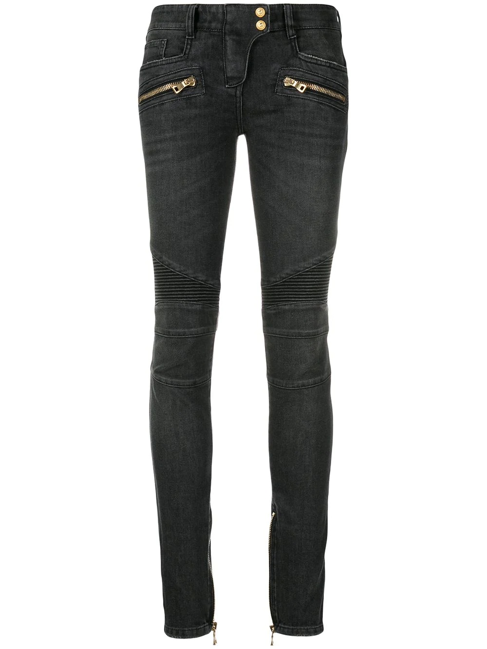 skinny biker jeans - 1