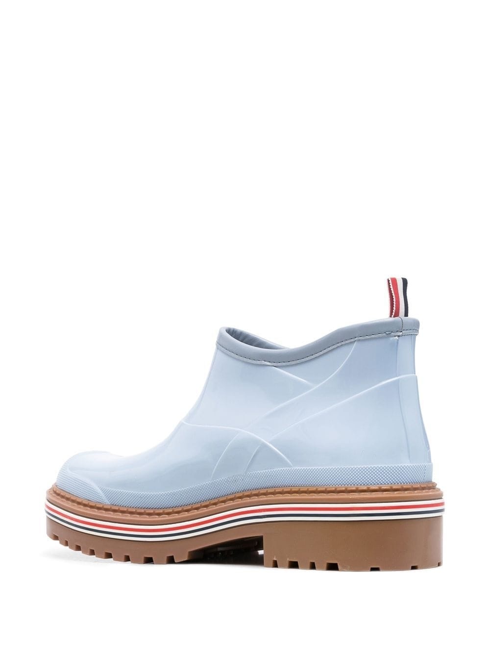 stripe-trim ankle boots - 3