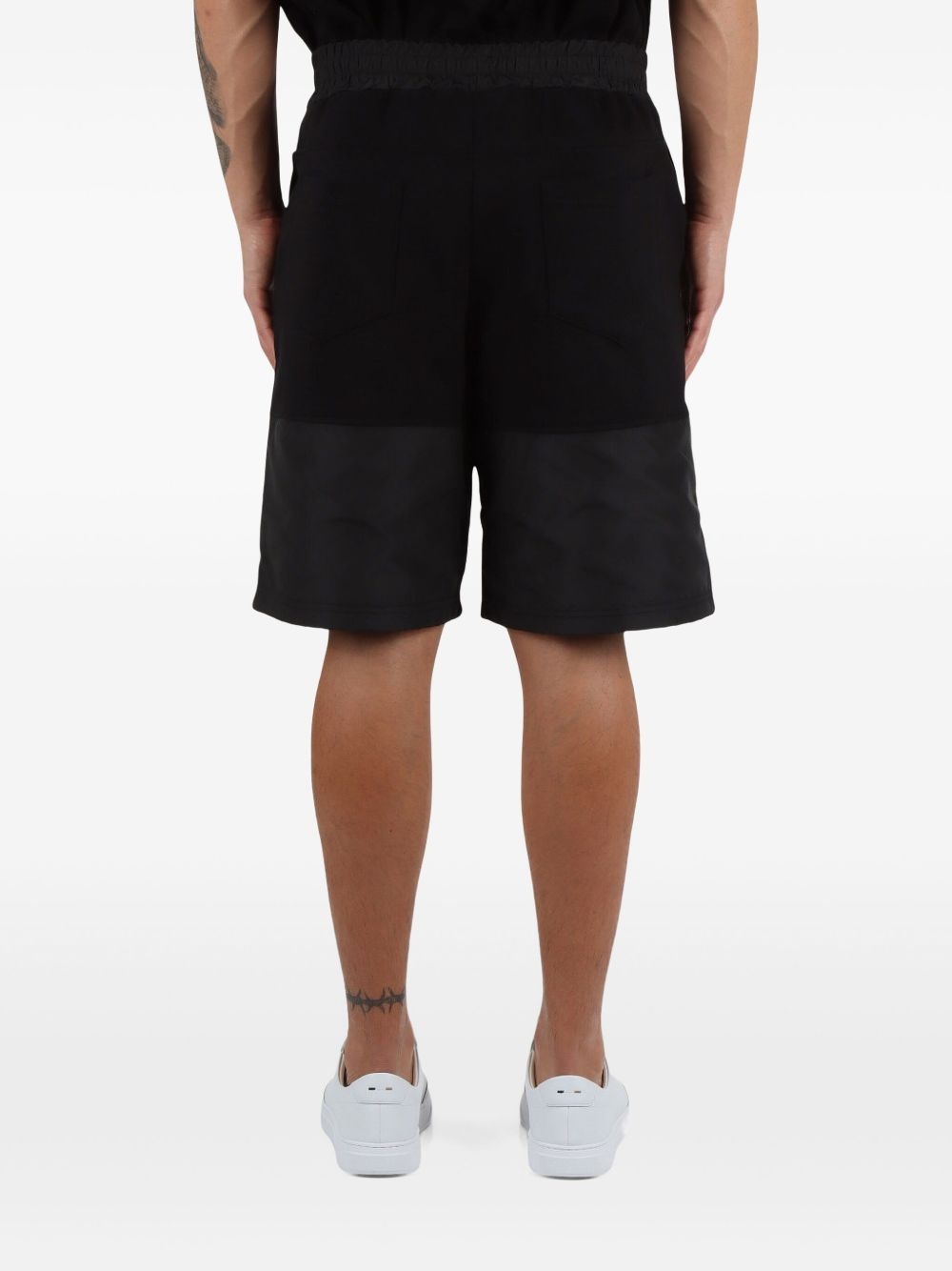 cotton track shorts - 3