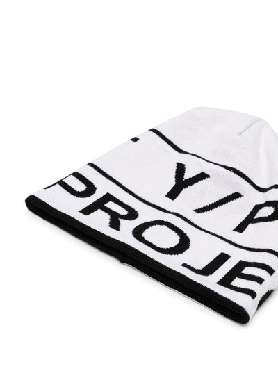 Y/Project intarsia knit beanie outlook