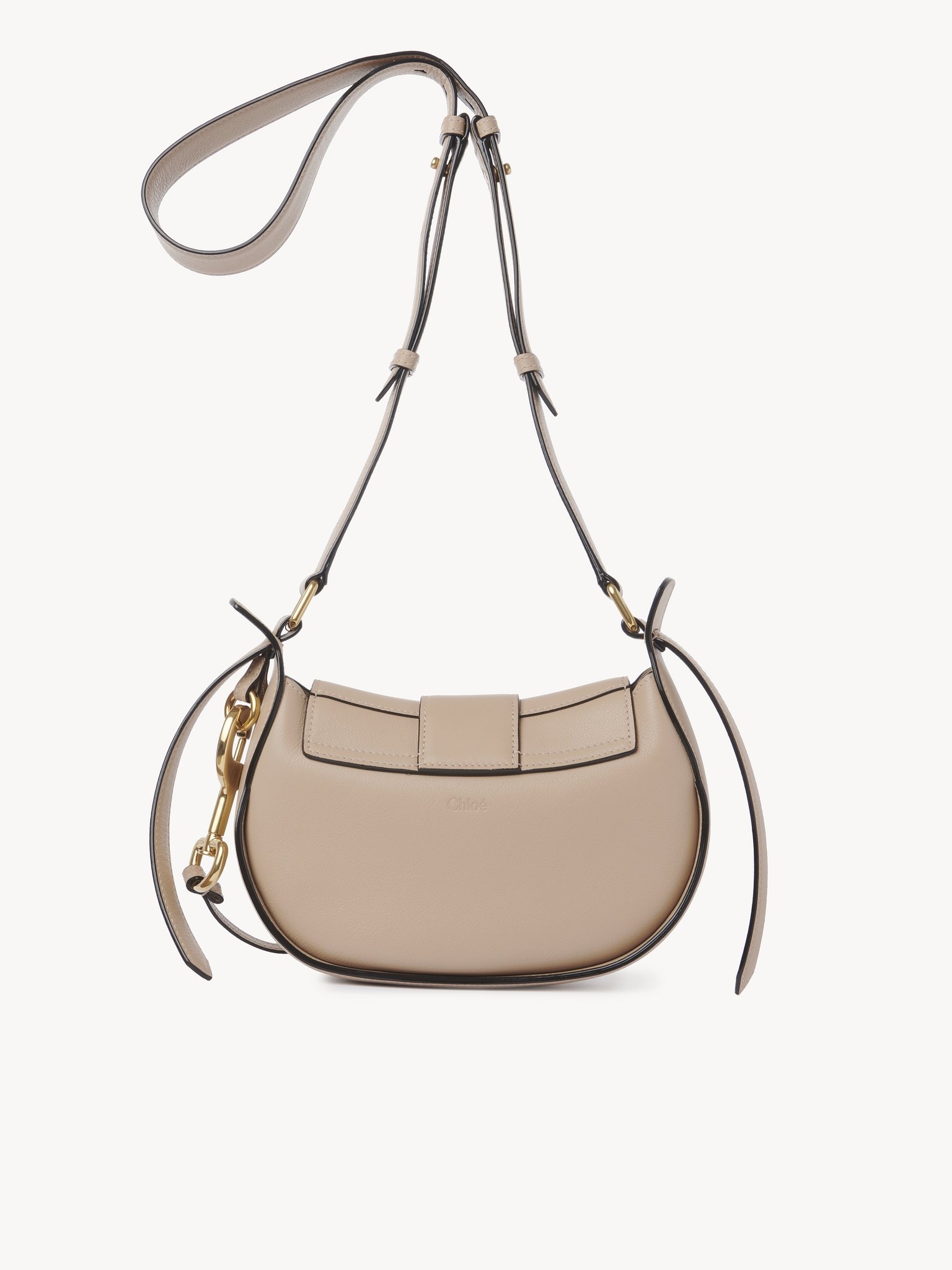 SMALL CHLOÉ RIDE CROSSBODY BAG IN SOFT LEATHER - 4