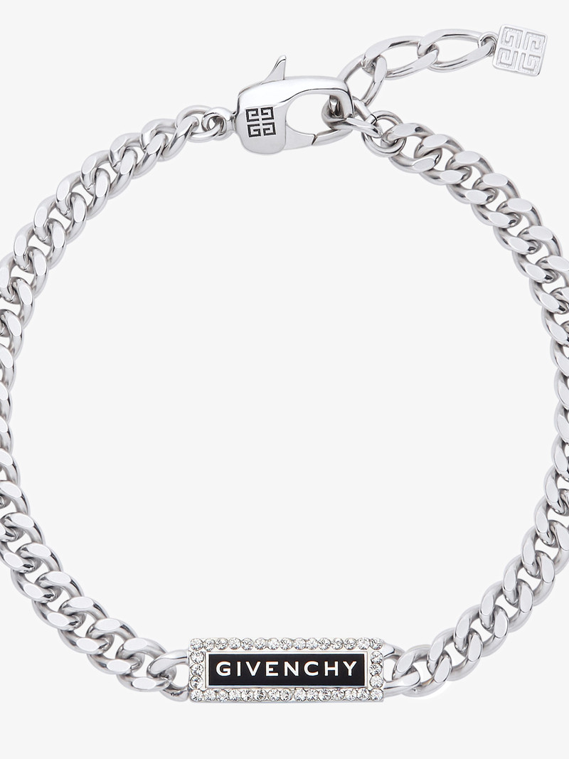 ID BRACELET IN METAL WITH CRYSTALS 3