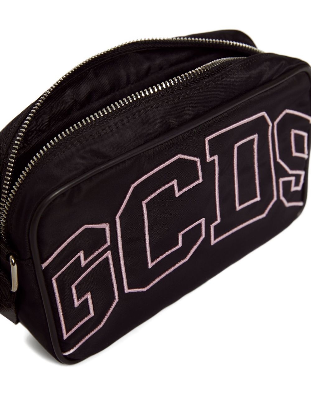 logo-embroidered belt bag - 4
