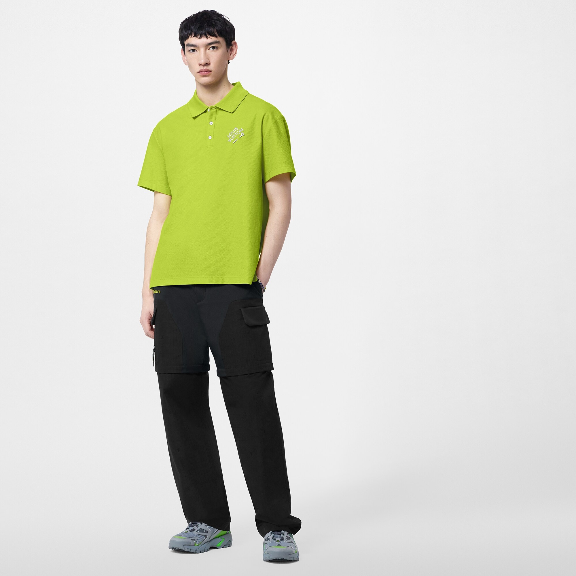 Embroidered Signature Cotton Polo - 2