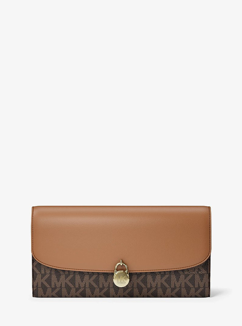 Hamilton Large Signature Logo Continental Wallet 1