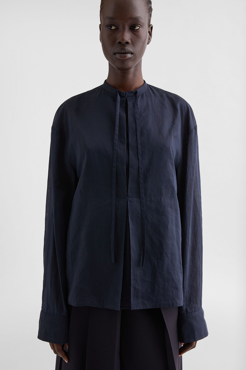 Cotton Organdy Shirt 4