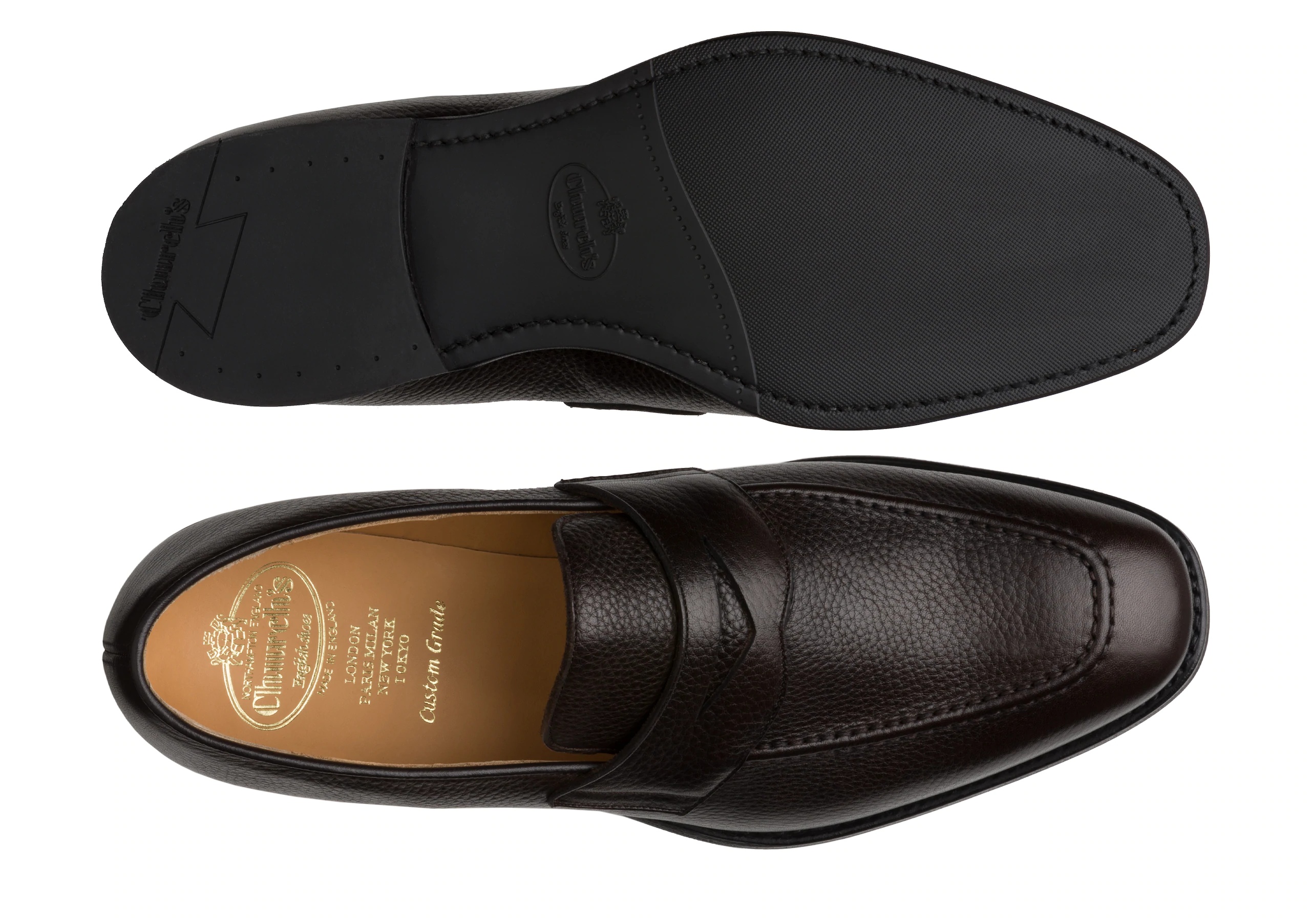 Corley
Soft Grain Calf Loafer Ebony - 3