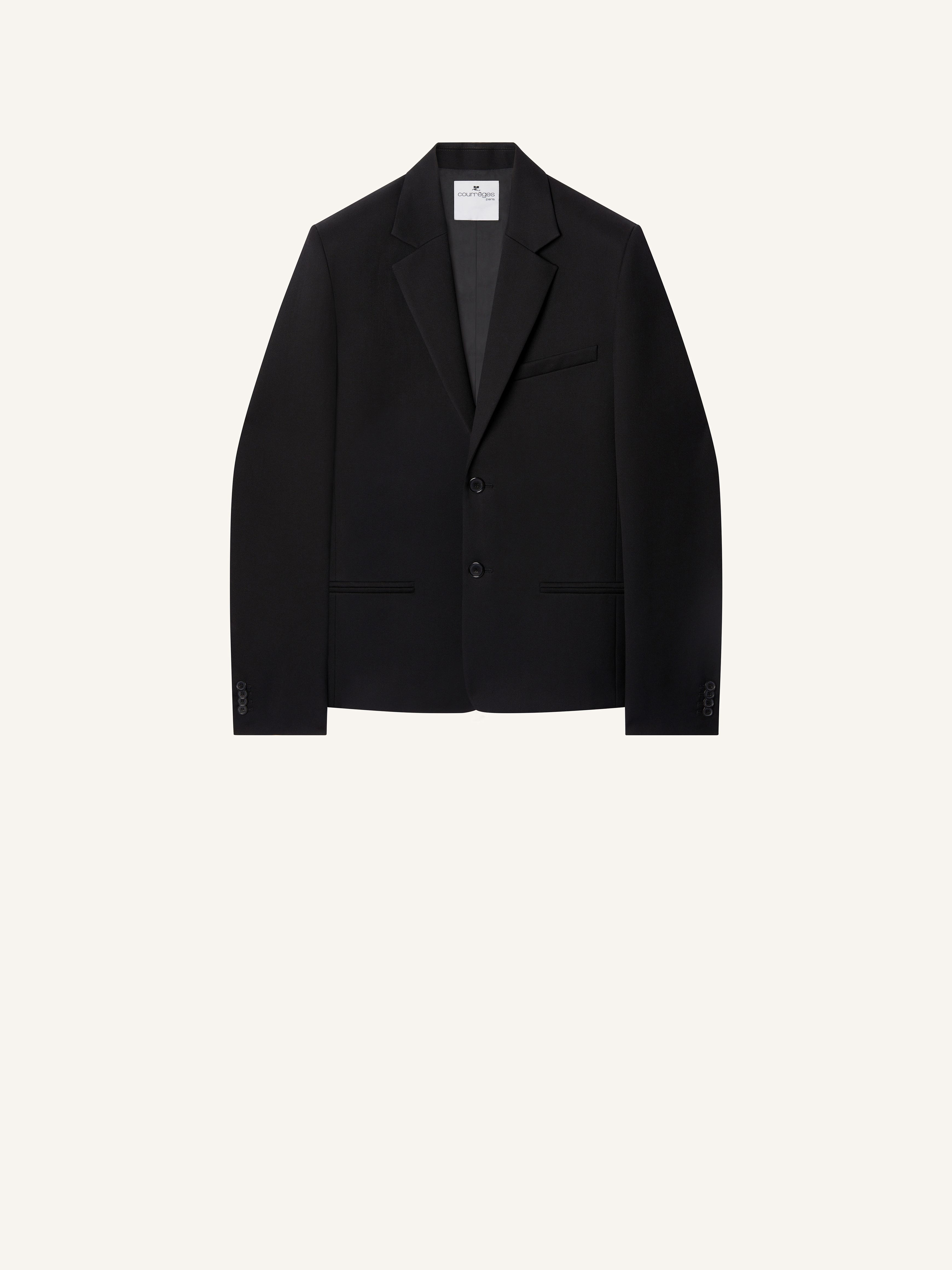 TAILORED WOOL JACKET - 1