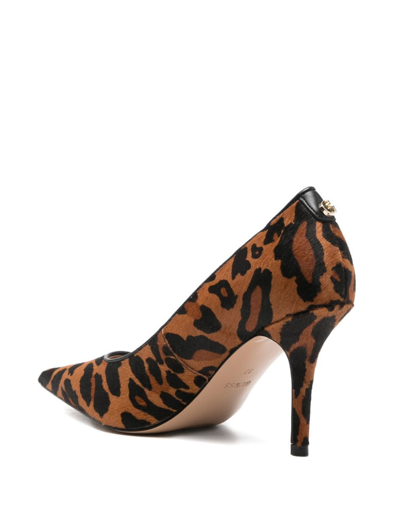 85mm Decollete Prindy leopard-print pumps 3