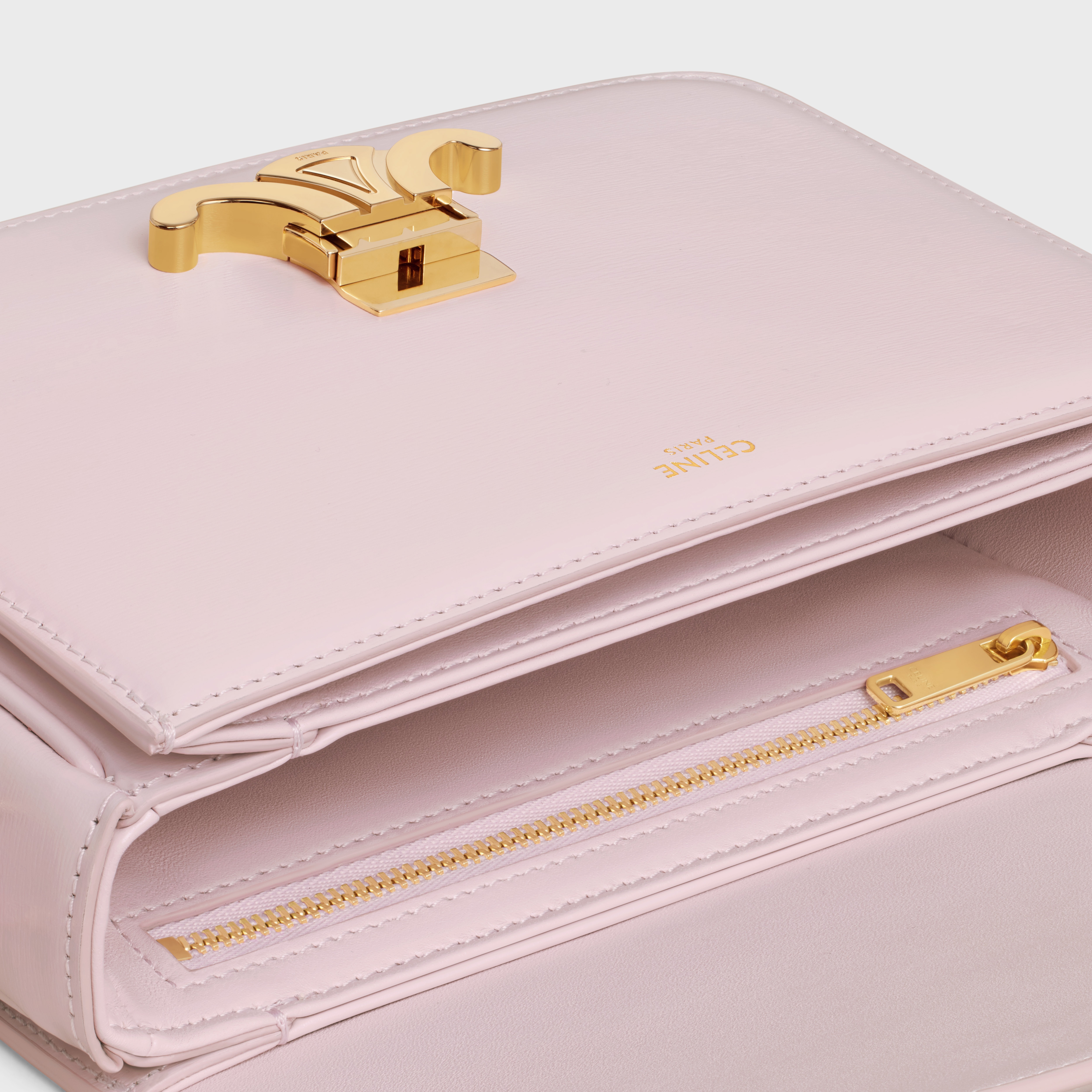 Teen Triomphe Bag in shiny calfskin - 4