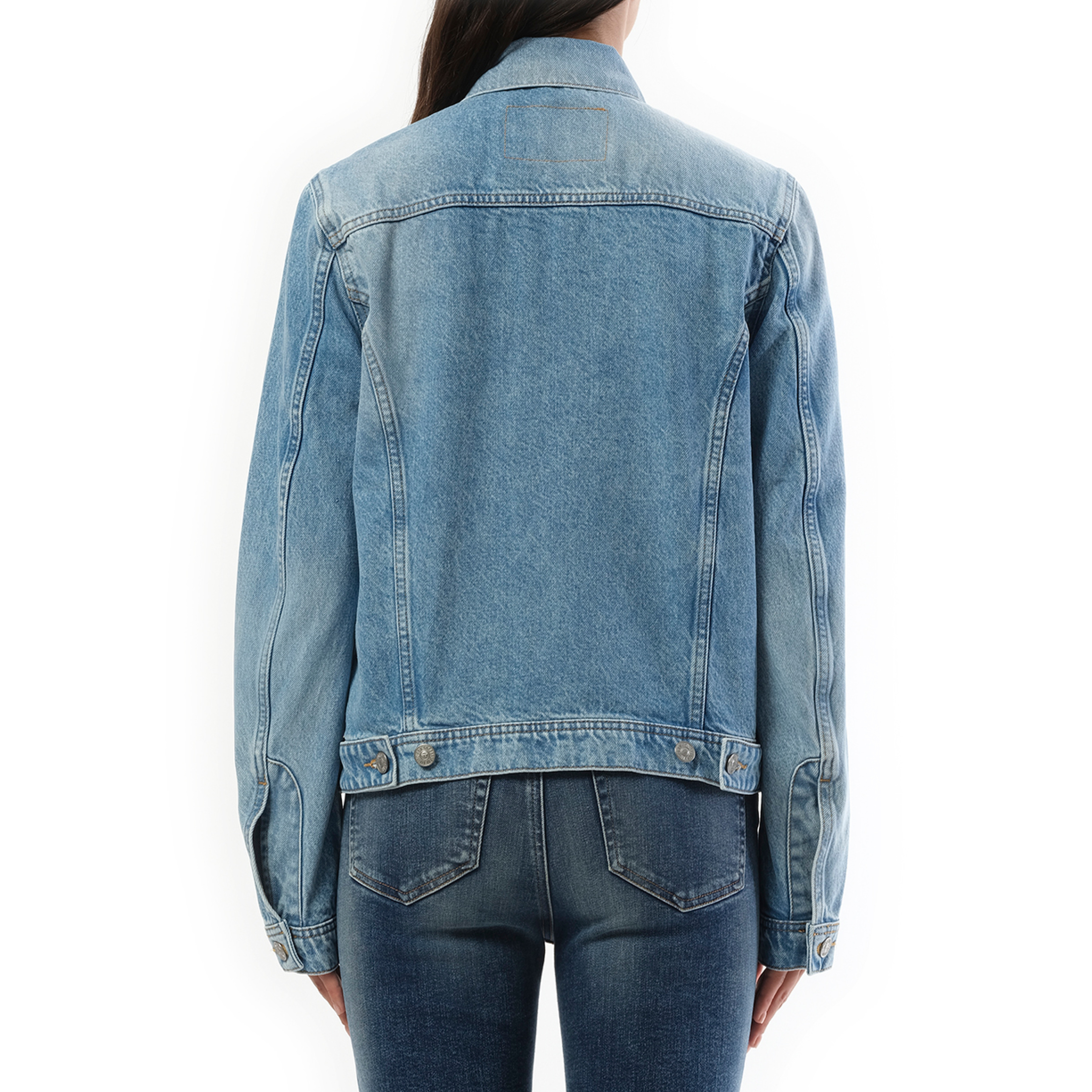 De-Bonny Denim Jacket in Blue - 6