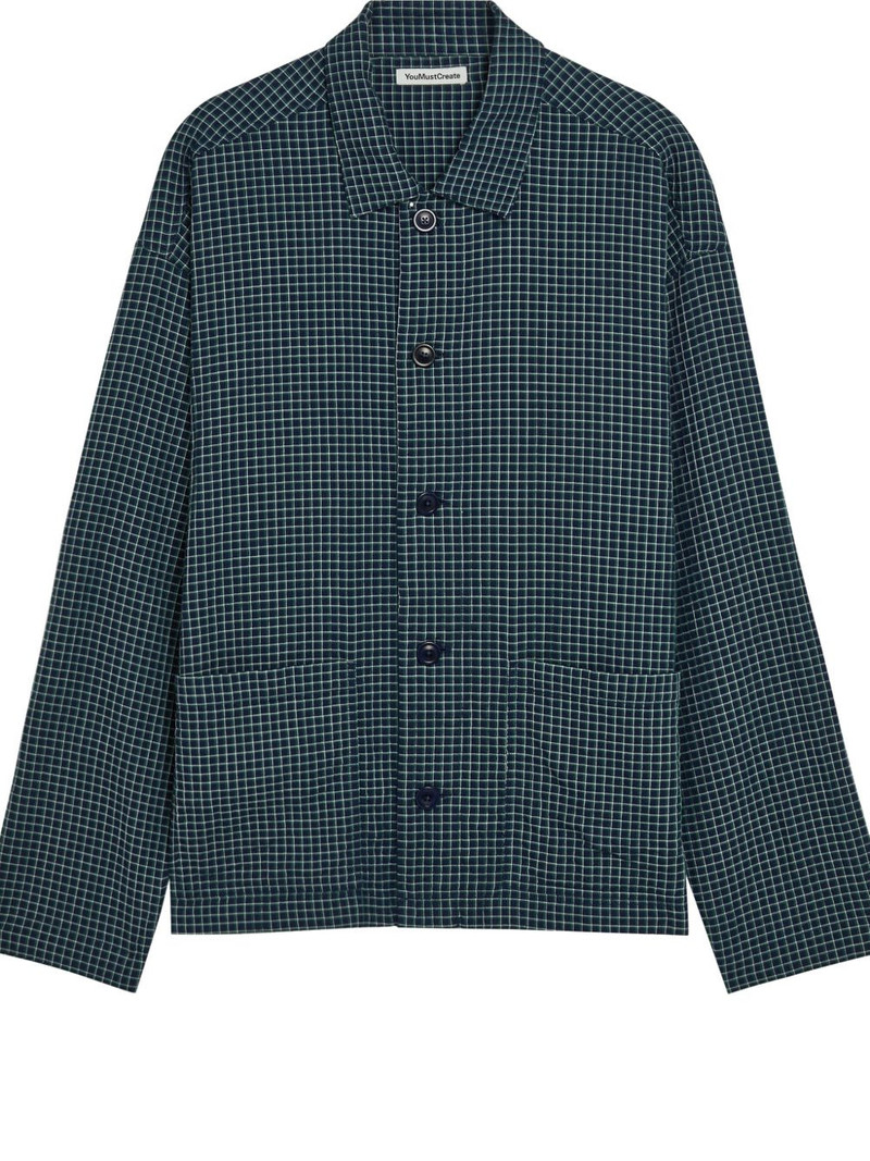 YMC PJ check shirt outlook