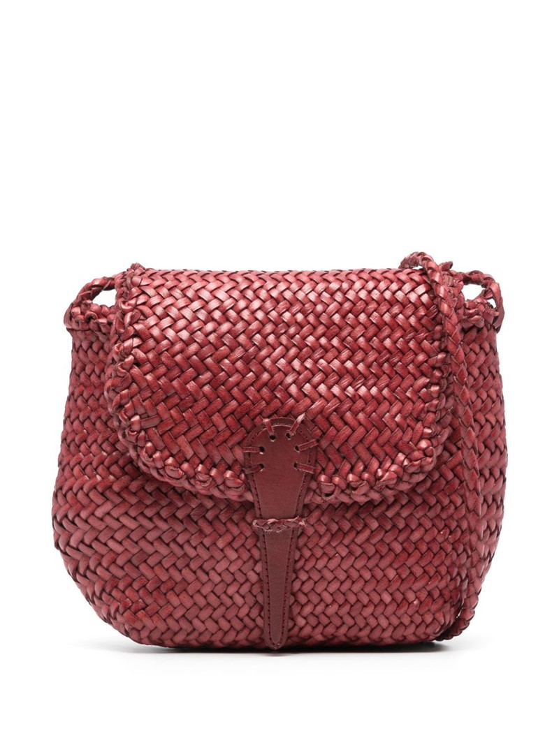 mini City woven crossbody bag 1