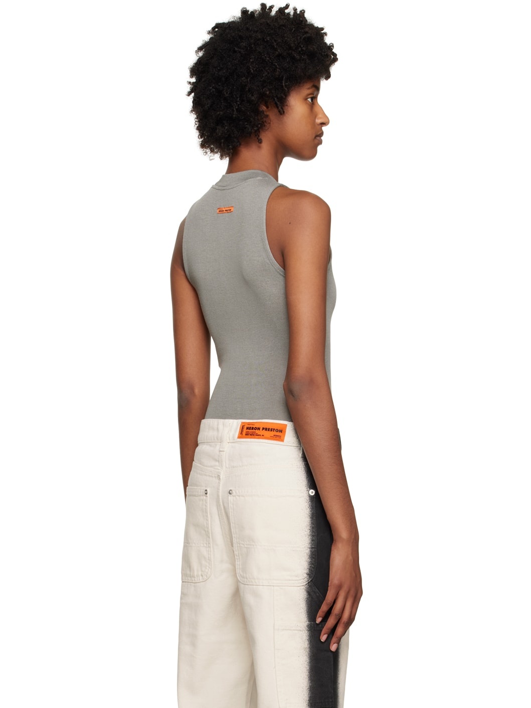 Gray 'HPNY' Bodysuit - 3