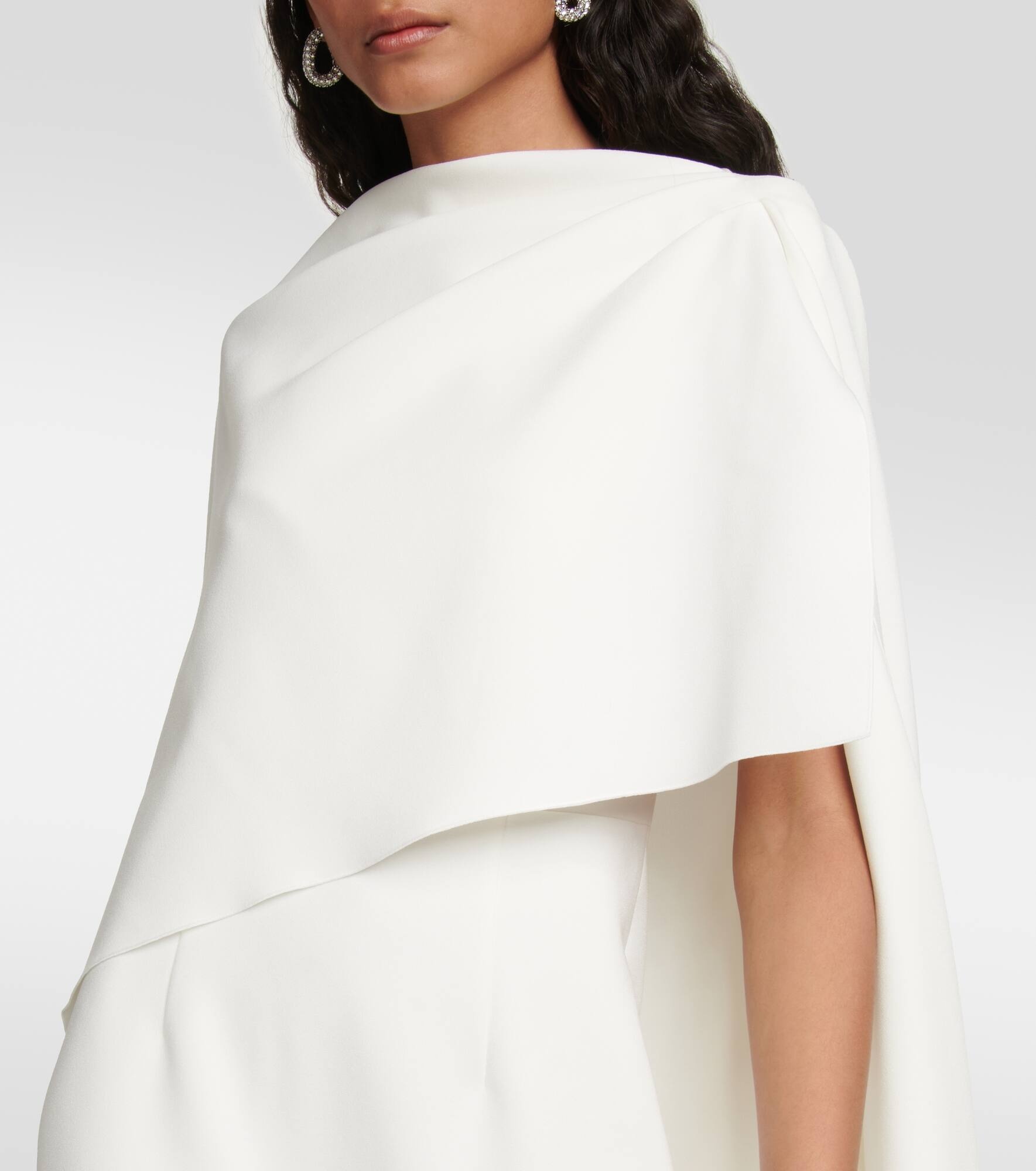 Bridal Demetria cape gown - 4