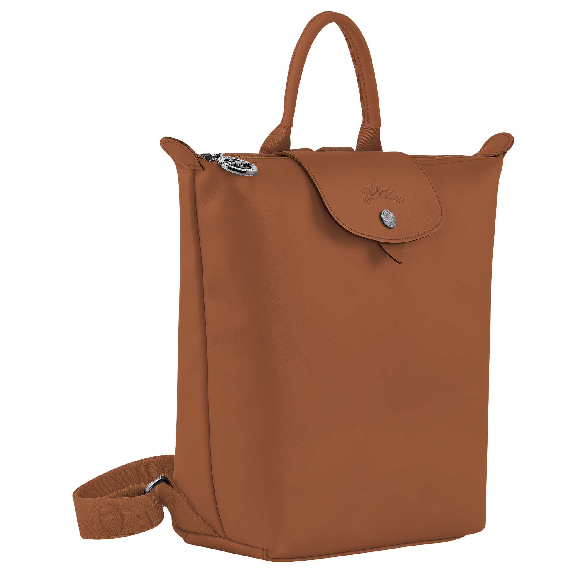 Le Pliage Xtra S Backpack Cognac - Leather - 2