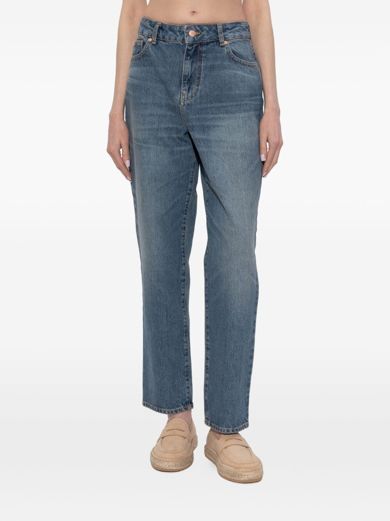 pocket cotton straight-leg jeans 3