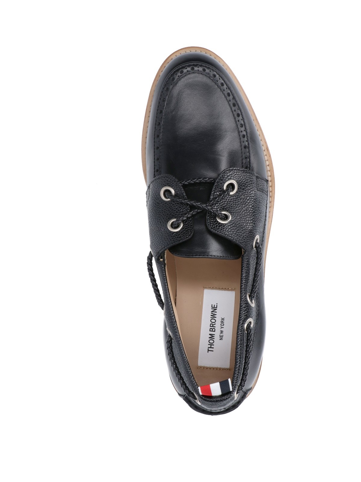 TRICOLOR DETAIL LOAFERS - 5