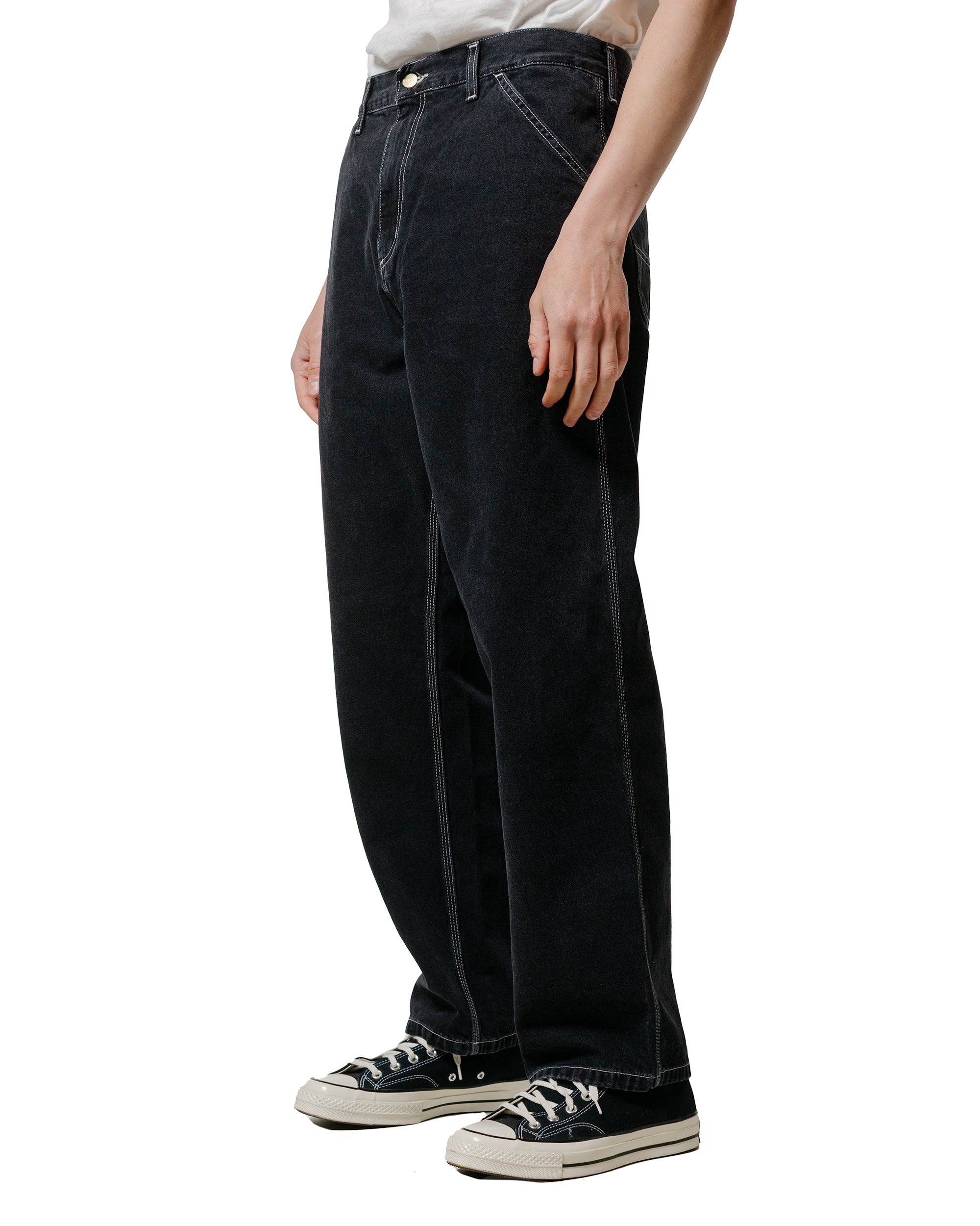 Carhartt W.I.P. Simple Pant Denim Black Stone Washed - 2
