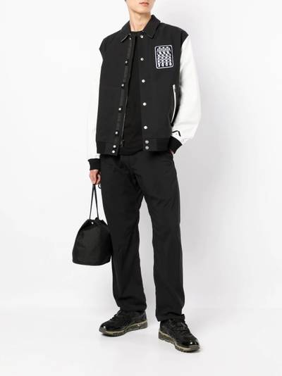 ACRONYM colour-block panel detail jacket outlook