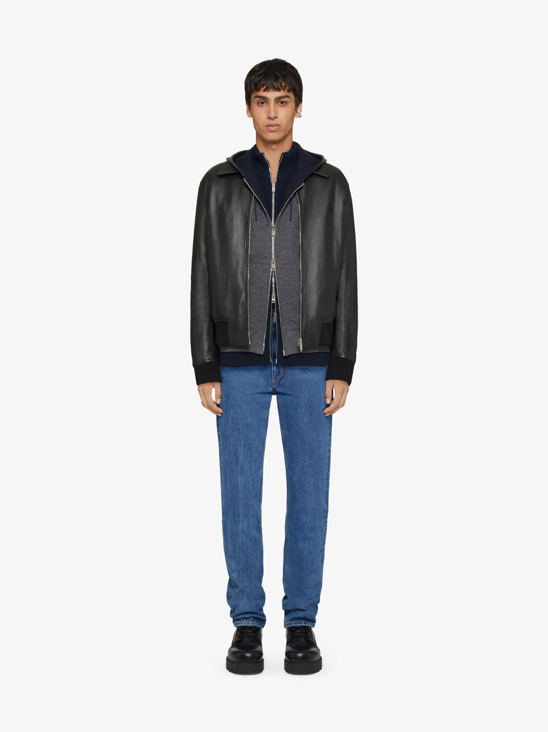 Givenchy SLIM FIT JEANS IN MARBLE DENIM outlook