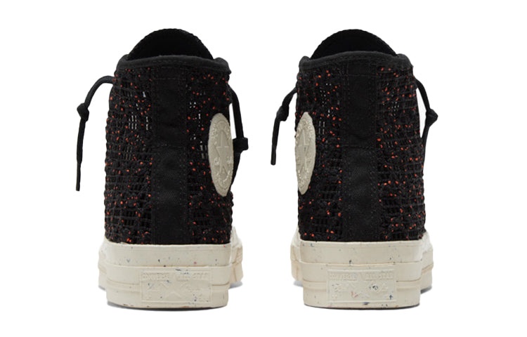 (WMNS) Converse Chuck 70 High 'Speckled Black Crochet' 570784C - 4