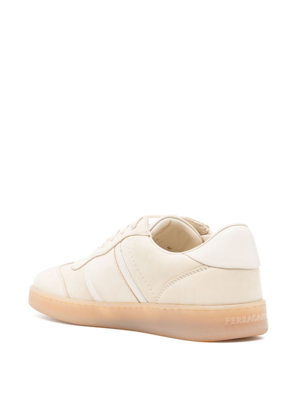 logo-stamp sneakers - 3