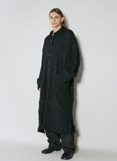 Yohji Yamamoto Wrinkled Coat outlook