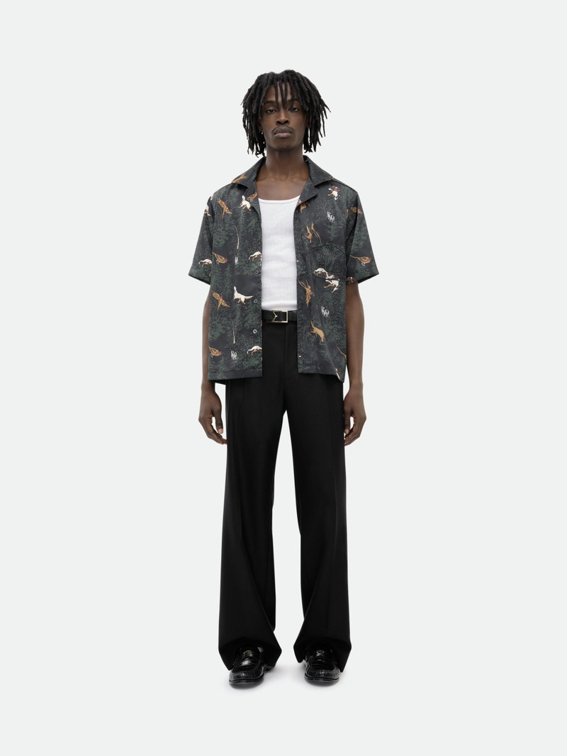 Rhude SCRAMBLE DOG PRINT SHIRT outlook