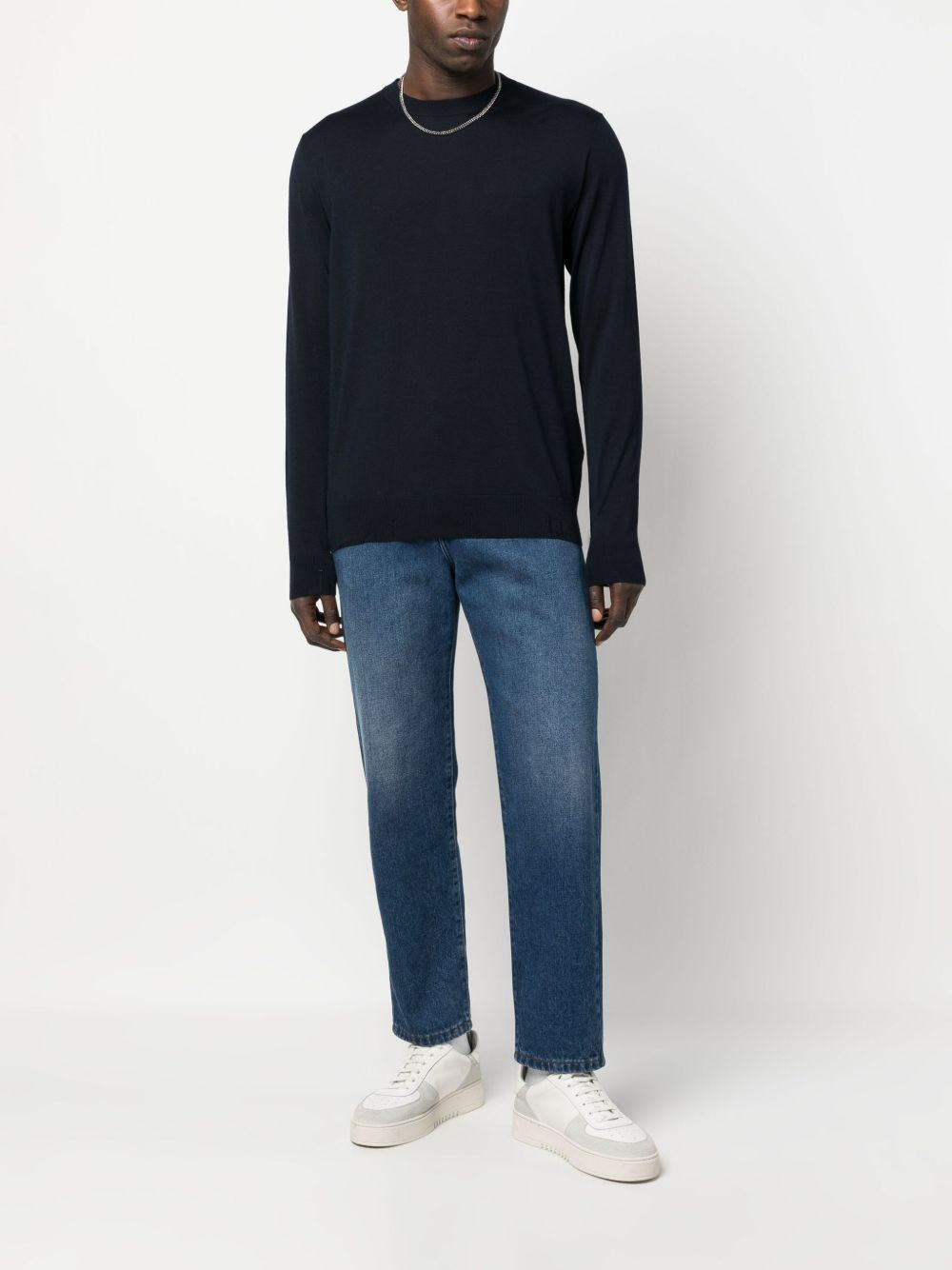 logo-patch sweatshirt - 2