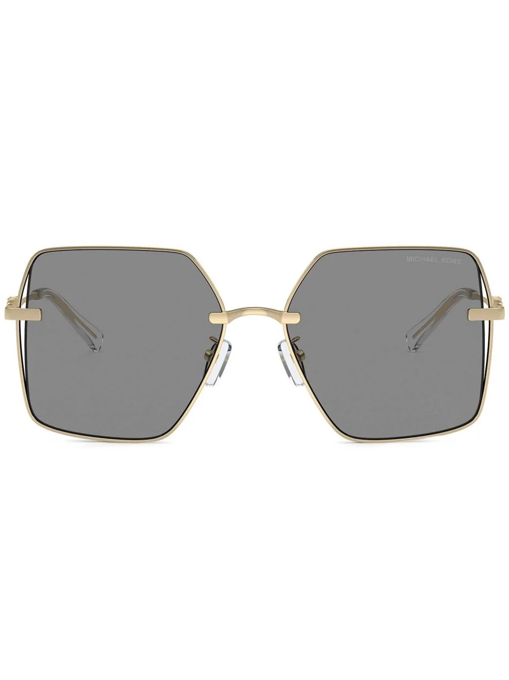 oversize-frame sunglasses - 1