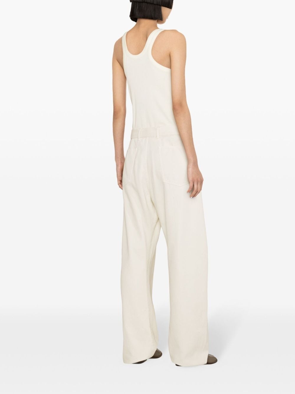 fine-ribbed tank top - 4