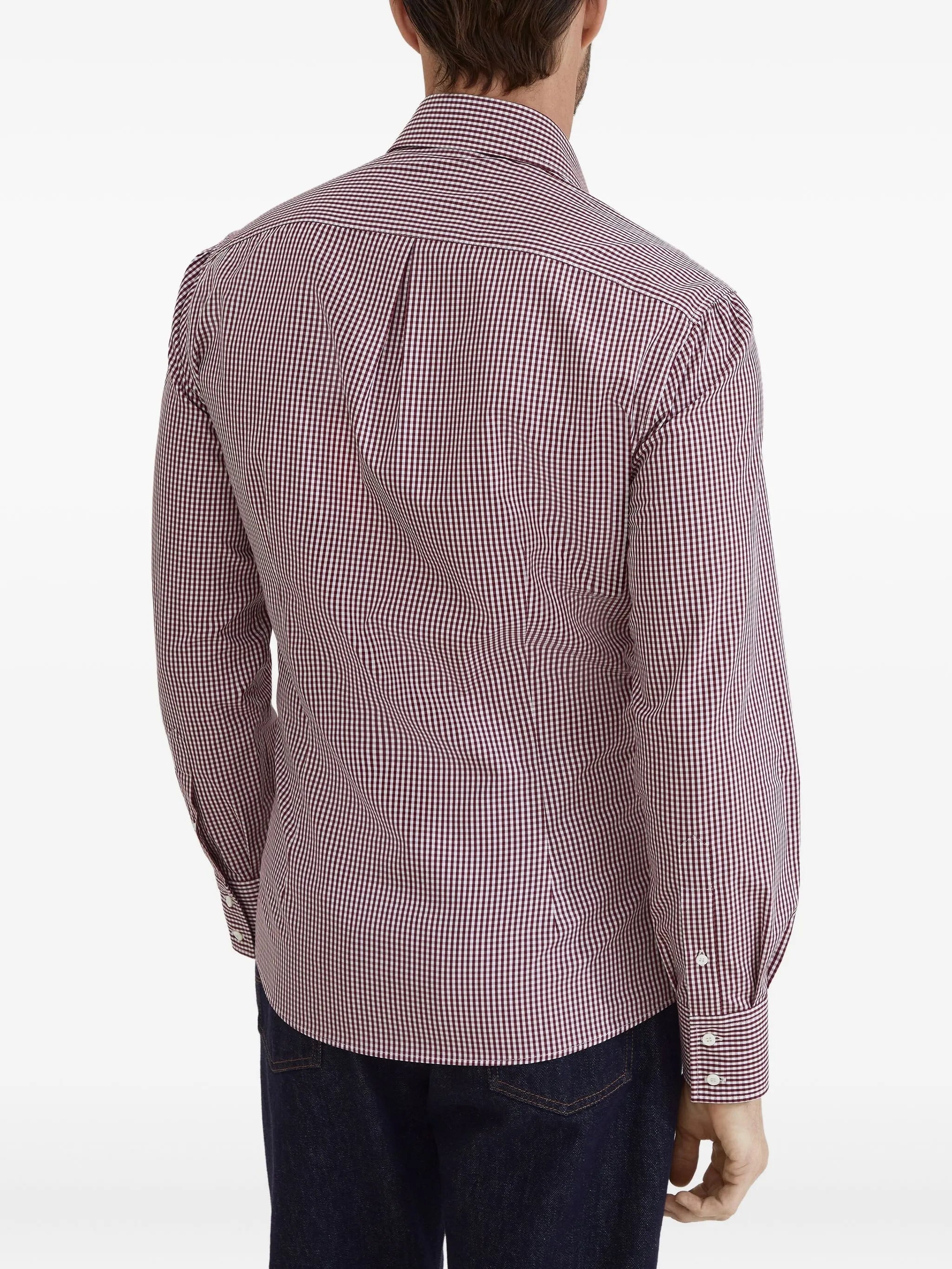 Brunello Cucinelli Gingham-pattern Shirt - 5
