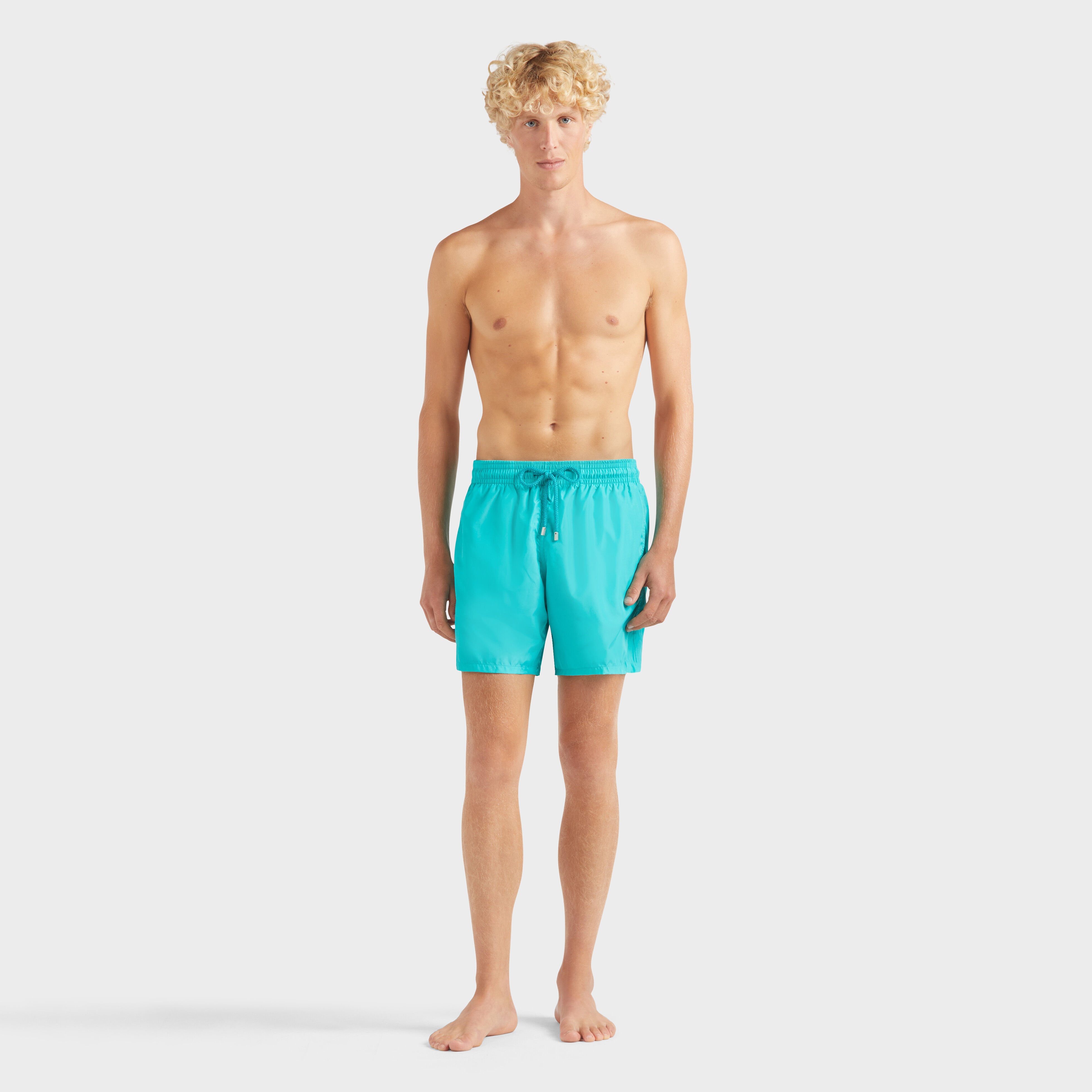 Men Ultra-Light and Packable Swim Trunks Solid - 3