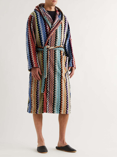 Missoni Adam Cotton-Terry Hooded Robe outlook