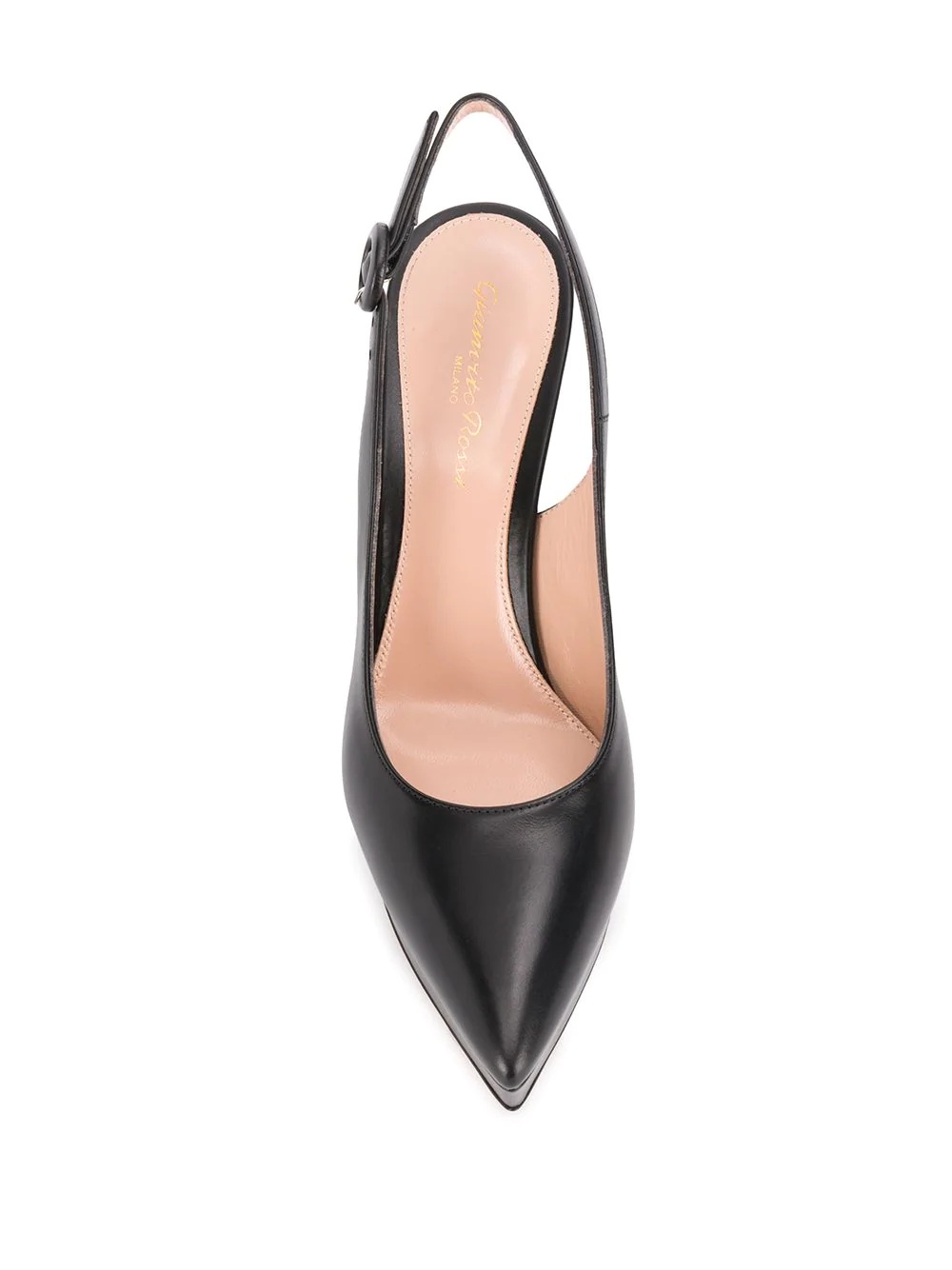 platform slingback pumps - 4