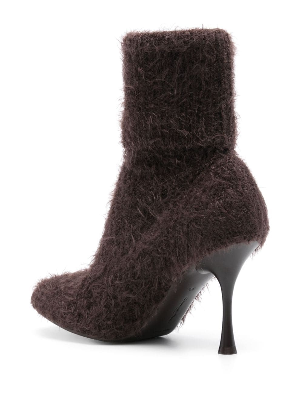 85mm knitted ankle boots - 3