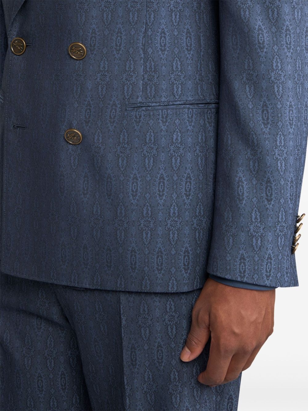 double-breasted blazer - 4