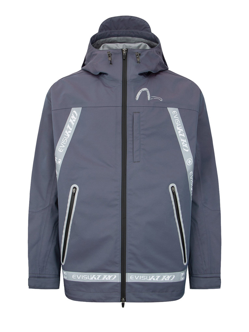 Logo Tape Padded Windbreaker Jacket 13