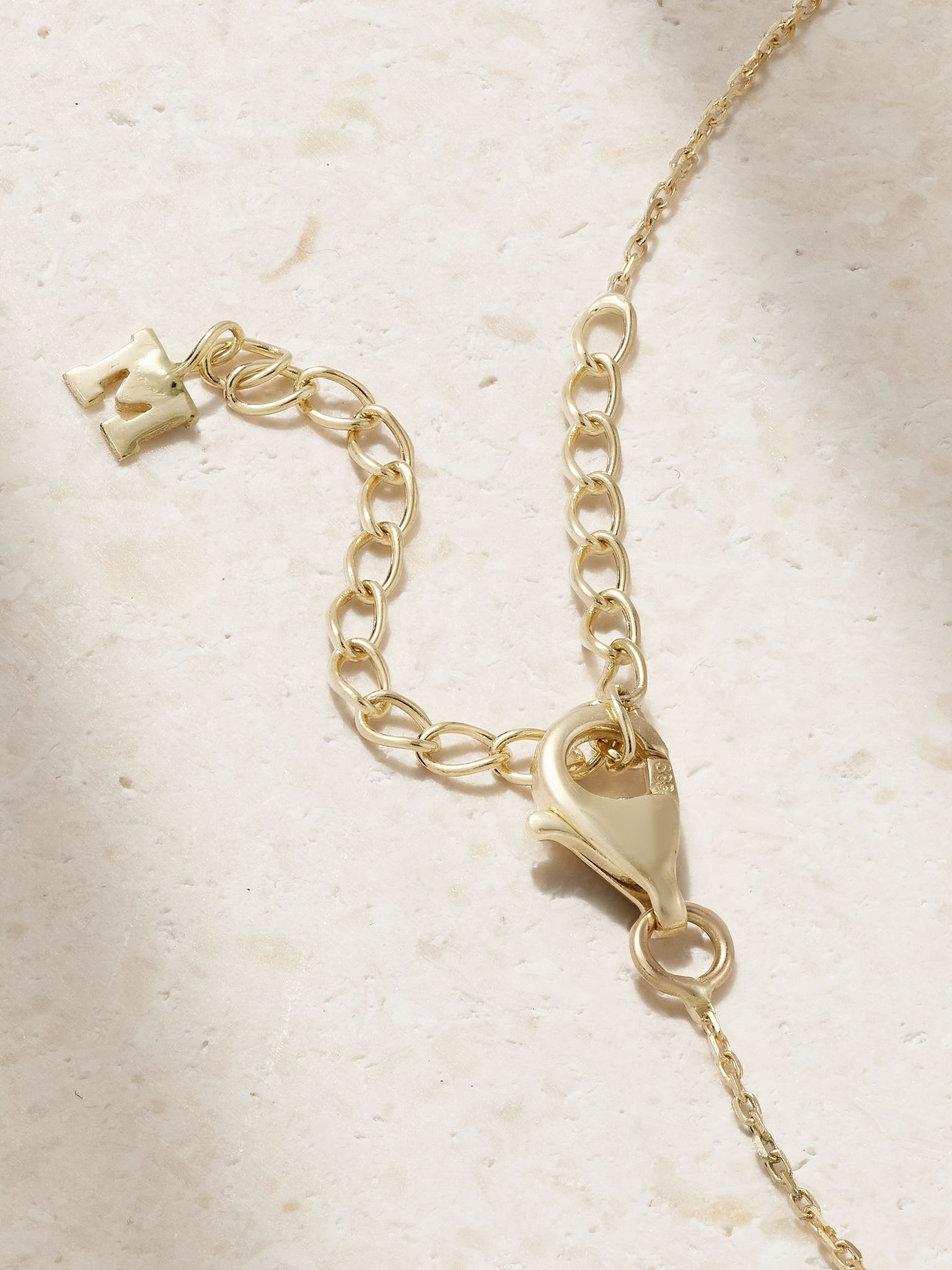 14-karat gold amethyst necklace Gold - 3