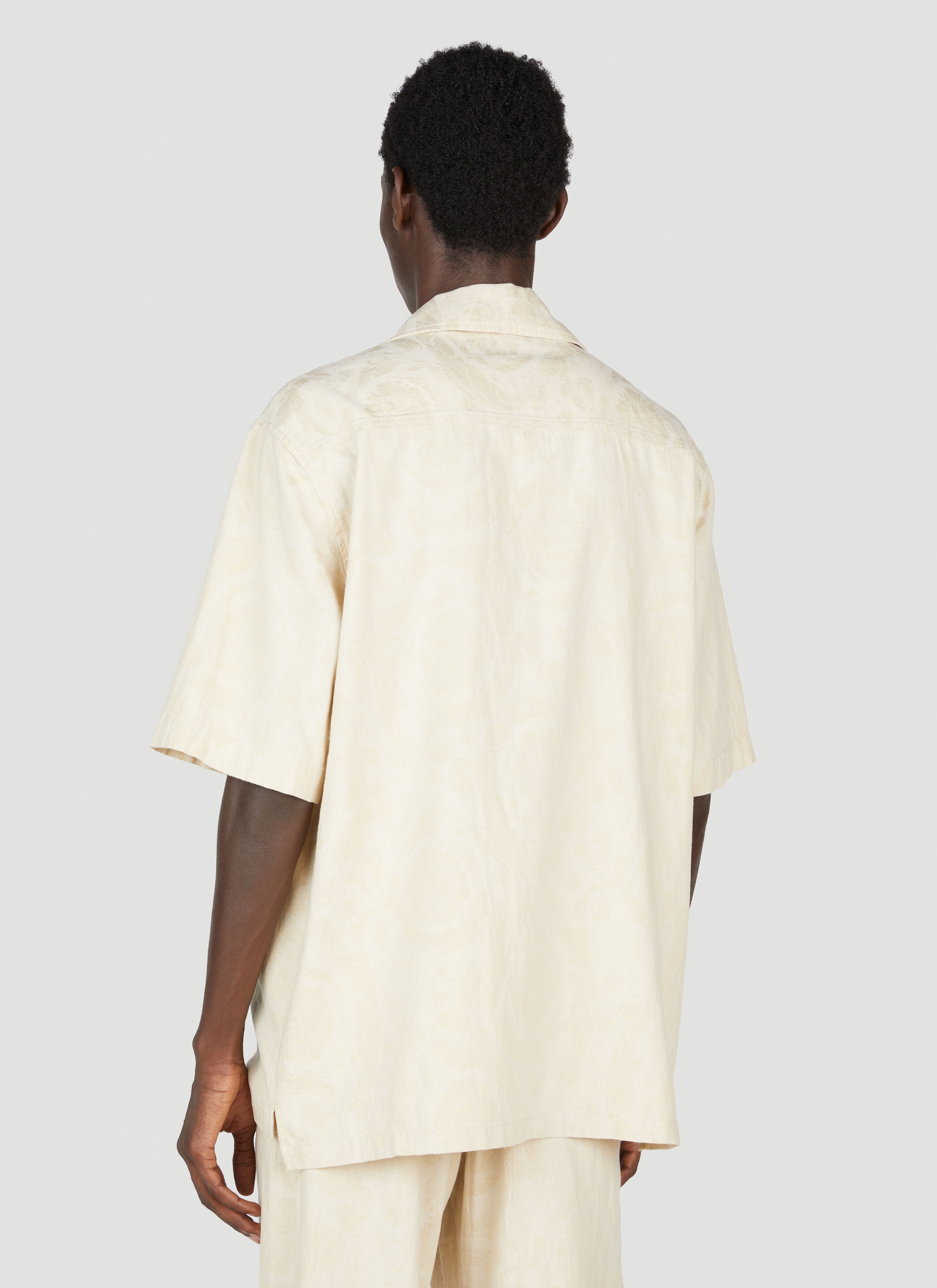 Jacquard Short Sleeve Shirt - 4